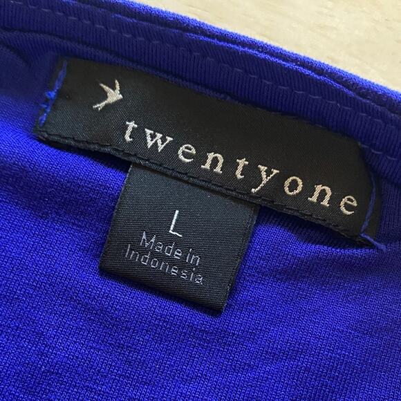 Forever 21 Royal Blue Garment - Picture 2 of 6